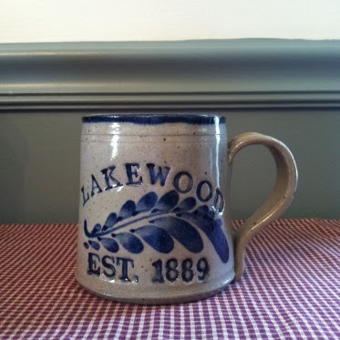 Lakewood pottery mug