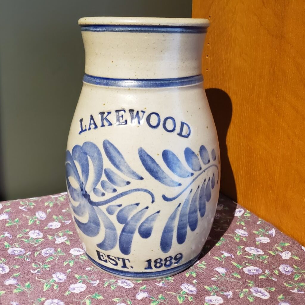 Lakewood pottery vase